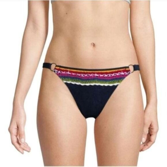 🎈FINAL PRICE !! NANETTE LEPORE Swimwear bikini bottom Size M - Picture 3 of 9